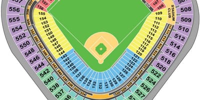 Wrigley আসন মানচিত্র